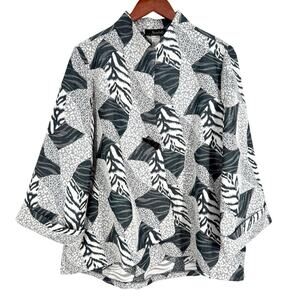 Moonlight Y & S Fashion Design XL Wearable Art to Wear Jacket Blouse Shirt Top